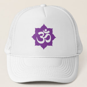 OM Namaste Spirituele Lotus Flower Yoga Trucker Pet