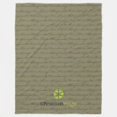 Om Namo Fleece Blanket - 60 x 80 inch (Voorkant)