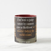 Om Natuur te beoordelen Mok (Midden)