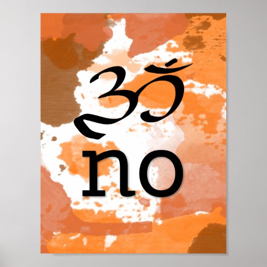 Om no poster (Voorkant)