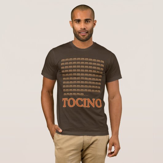 OM NOM Mmm... TOCINO T-shirt (Voorkant volledig)