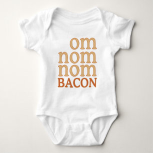 OM NOM NOM BACON ROMPER