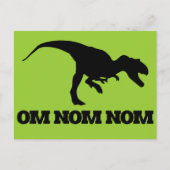 Om Nom Nom Briefkaart (Voorkant)