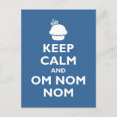 Om Nom Nom Briefkaart (Voorkant)