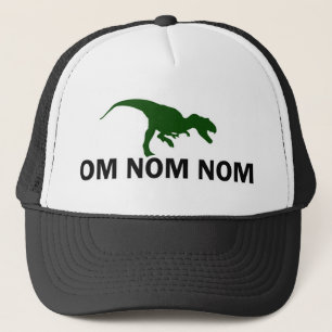 Om Nom Nom Dinosaur Rawr trucker Trucker Pet