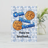 Om Nom Nom, Meme Love Cookies Kaart (Staand voorkant)