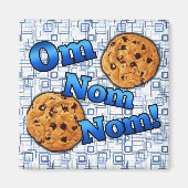 Om Nom Nom, Meme Love Cookies Magneet (Voorkant)