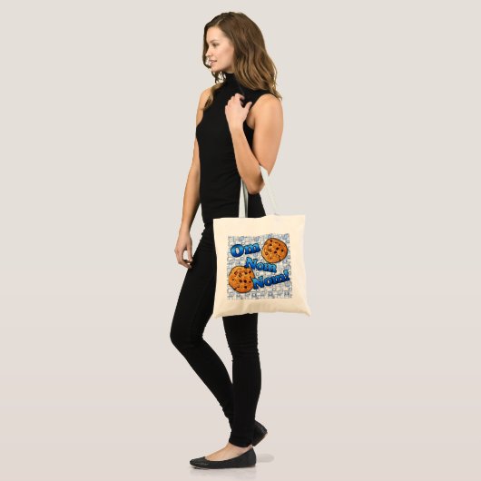 Om Nom Nom, Meme Love Cookies Tote Bag (Voorkant (model))
