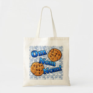 Om Nom Nom, Meme Love Cookies Tote Bag