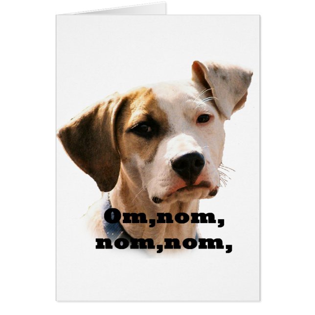 Om, nom, nom, nom. (Voorkant)