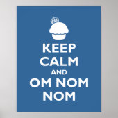 Om Nom Nom Poster (Voorkant)