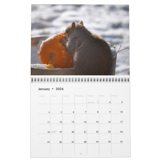 Om Nom Squirrel 2013 Kalender (Jan 2026)