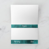 Om notecard kaart (Binnen)