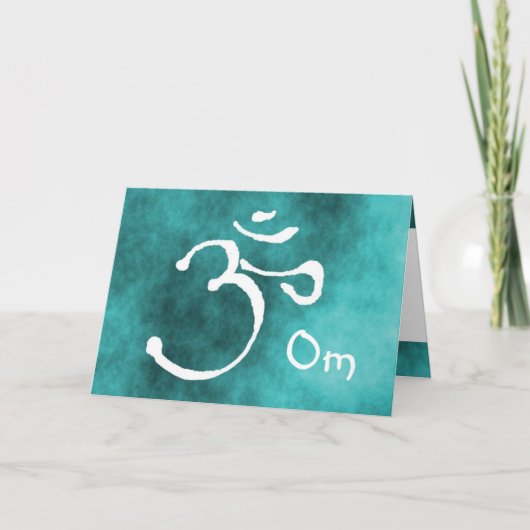 Om notecard kaart (Voorkant)