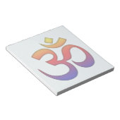 om notitieblok (Schuin)