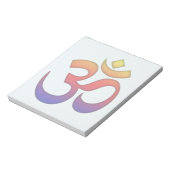 om notitieblok (Linkerzijde)