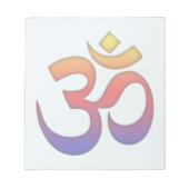 om notitieblok (Voorkant)