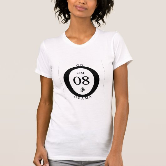 OM OBAMA 08 T-SHIRT (Voorkant)