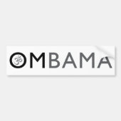 om obama bumpersticker (Voorkant)