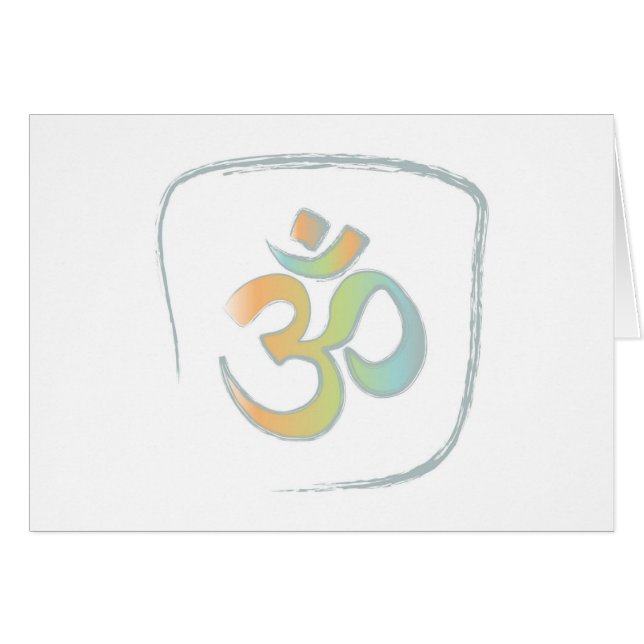 Om of Aum (Voorkant Horizontaal)