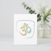 Om of Aum Briefkaart (Staand voorkant)