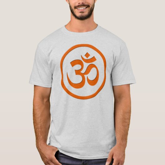 Om of Aum T-Shirt (Voorkant)