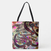 Om Ohm Aum Custom Designer Canvas tas (Voorkant)