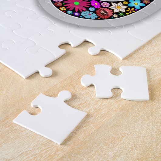 Om Ohm Aum Namaste Yoga Symbol Legpuzzel (Zijkant)