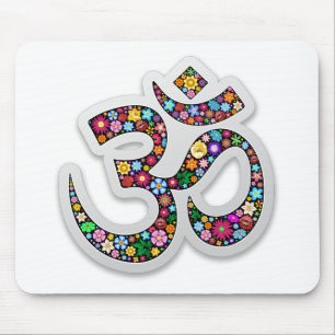 Om Ohm Aum Namaste Yoga Symbol Muismat