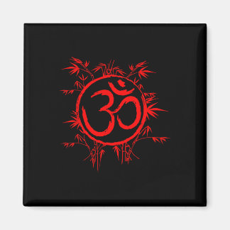 Om Ohm Aum Symbol Spiritual Yoga Gift _1  Magneet