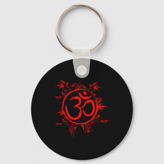 Om Ohm Aum Symbol Spiritual Yoga Gift _1  Sleutelhanger