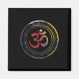 Om Ohm Aum Symbol Spiritual Yoga Gift  Magneet