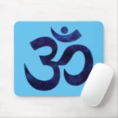 Om Ohm Symbol Sign Yoga Meditation Zen Muismat (Met muis)