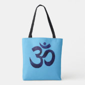 Om Ohm Symbol Sign Yoga Meditation Zen Tote Bag (Achterkant)