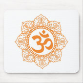 Om - Ohm - Symbool Aum Muismat (Voorkant)