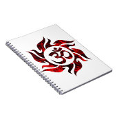 Om, Om Hindu, Om Symbol, Om Logo, Aum Notitieboek (Rechterzijde)