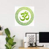 Om, Om Hindu, Om Symbol, Om Logo, Aum Poster (Thuiskantoor)