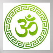 Om, Om Hindu, Om Symbol, Om Logo, Aum Poster (Voorkant)