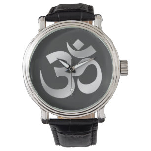 Om Omkara Symbol Horloge