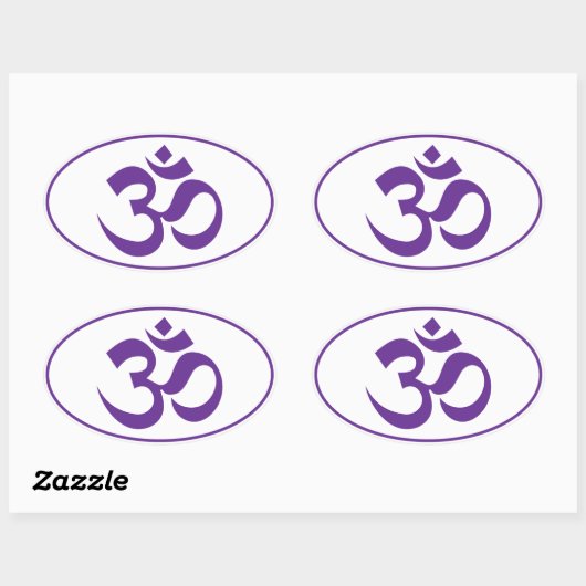 OM OVALE STICKER (Vel)