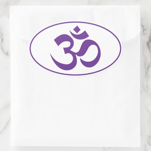 OM OVALE STICKER (Tas)