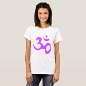 Om Paars T-shirt (Voorkant volledig)