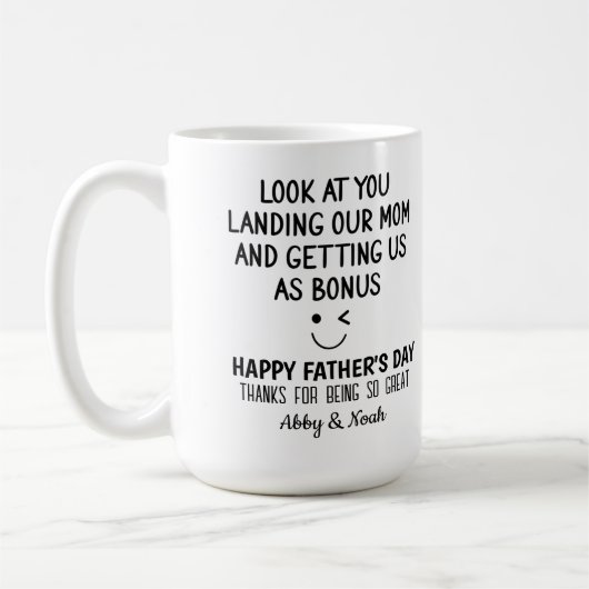 Om papa Bedankt te stappen voor zo geweldig zijn Koffiemok (Links)