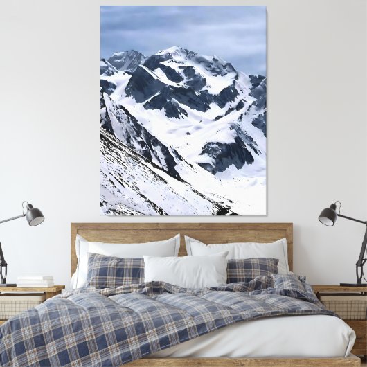 Om parvat ( canvas afdruk (Insitu (Slaapkamer))
