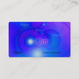 Om ~ Peace Visitekaartje