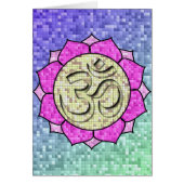 Om Pink Lotus Mosaic (Voorkant)