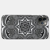 OM Psychedelic Trippy Black White Art Case-Mate iPhone Case (Achterkant (horizontaal))