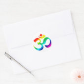 OM Regenboog - sticker (Envelop)
