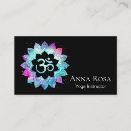 *~* Om Reiki Yoga Massage Lightwerker Visitekaartje