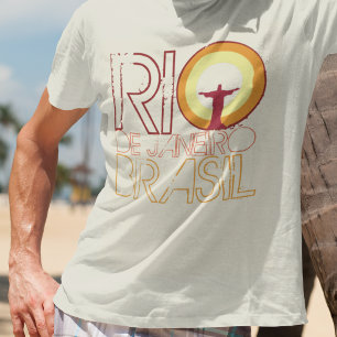 Om Rio in gedachten te houden, Brazilië T-shirt